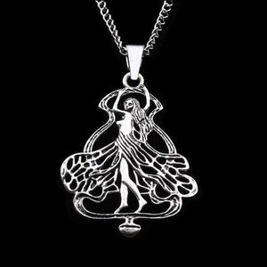 Forest Faerie~ Fairy Fae Pixie Sprite Mushroom Magical Mystical Fantasy Necklace